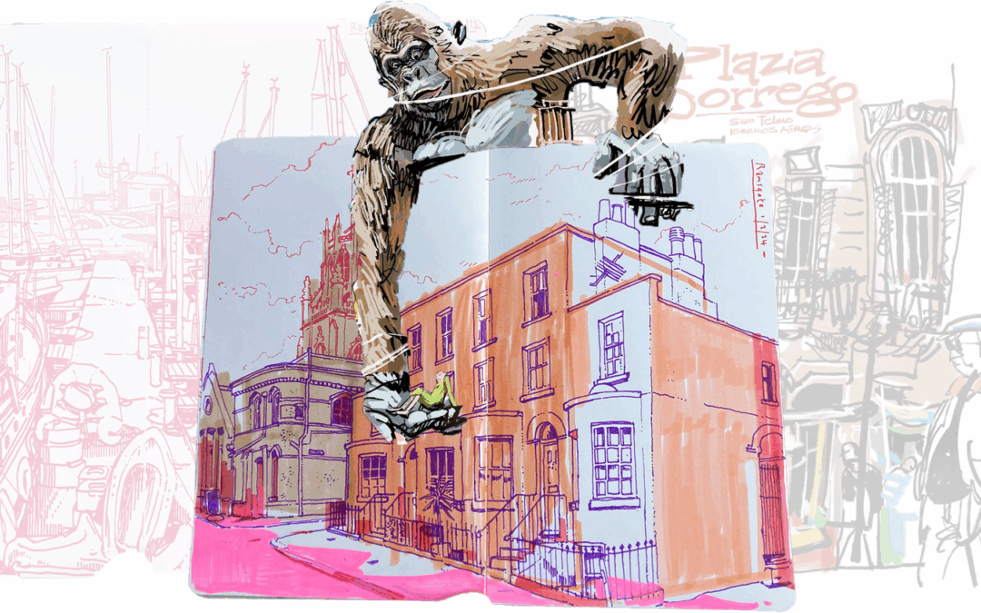 Urban Sketching: Paper or Pixel?